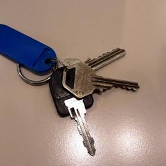Clave Sleutel metblauwe hanger, segundo informou LUMC usando iLost