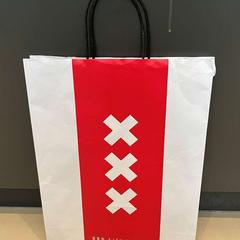 Fanshop tasje met aankoop fanshop, rapporterat av Johan Cruijff ArenA med iLost