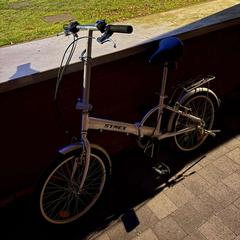 Bizikleta Symex grijs, gisa salatu by Stad Peer iLost erabiliz