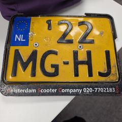 Kentekenplaat, iLost에 보고됨