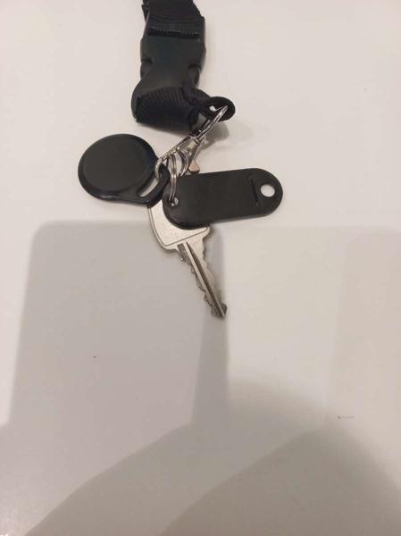 Sleutelhangers met sleutels