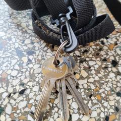 Keycord met 3 sleutels, jak zgłoszono do iLost