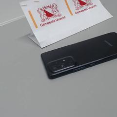 Mobile phone zwart Samsung, as reported by Gemeente Utrecht using iLost