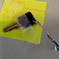 Chave bicicleta, como reportado por Padualaan 99 utilizando o iLost