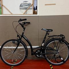 Bizikleta B-Twin / elops300 Zwart met witte letters, gisa salatu by Fietsdepot Hasselt iLost erabiliz