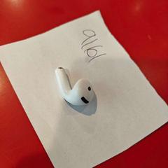 Airpod White, as reported by Fjord Line – MS Stavangerfjord / Bergensfjord using iLost