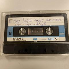 Cassettebandje, som rapportert av Vrije Universiteit Amsterdam ved bruk av iLost