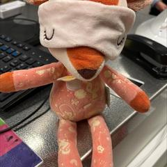 Rosa bamse, segundo informou IKEA Slependen usando iLost