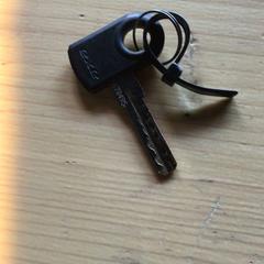 Fietssleutel Axa, zoals gemeld door Paaspop 2025 met iLost