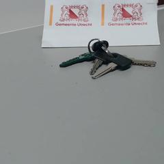 Portachiavi sleutelbos, come riportato da Gemeente Utrecht utilizzando iLost