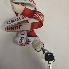 Schlüssel Zwart met JCA keycord, gemeldet von AFAS Live über iLost