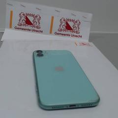 Telefon groen iPhone, amint azt Gemeente Utrecht az iLost segítségével jelentette.