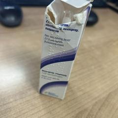 Neusspray, zoals gemeld door Pathé Maastricht met iLost