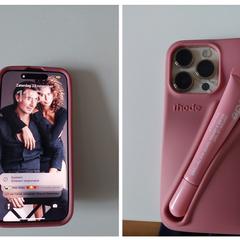 iPhone in roze hoes met Rhode lip tint, iLost에 보고됨