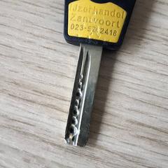 鍵 Zwart met metaal がiLostで ParkShuttle Rotterdam によって報告されました