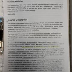 Cursus がiLostで Vrije Universiteit Brussel (VUB) によって報告されました