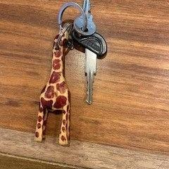 Sleutelhanger met  sleutel, zoals gemeld door Gemeente Heemstede met iLost