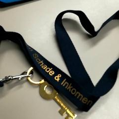 Sleutelhanger Schade & Inkomen, rapporterat av Burgers' Zoo med iLost