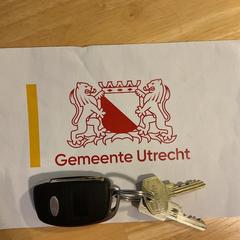 Autosleutel en huissleutel, segons ha informat Gemeente Utrecht mitjançant iLost