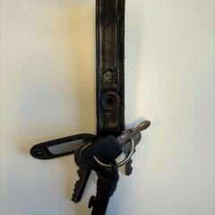 Porte-clés zwart leder, a été signalé par Stad Peer utilisant iLost