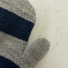 Luva, segundo informou GVB usando iLost