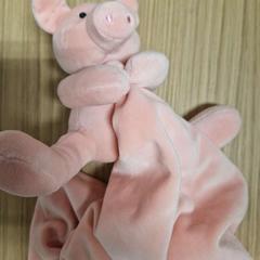 Jostailua roze knuffellap, gisa salatu by IKEA Hengelo iLost erabiliz