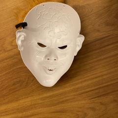 Ansiktsmask Halloween, rapporterat av GVB med iLost