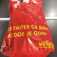 Sacchetto di plastica, come riportato da Breng Nijmegen utilizzando iLost