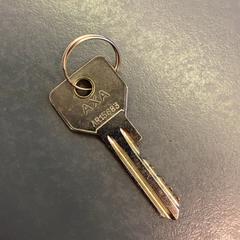 Kľúč, ako bolo nahlásené Eindhoven Airport pomocou iLost