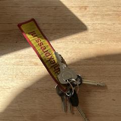 Sleutels met DHL sleutelhanger, iLost'a bildirildiği gibi