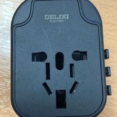 Adaptador black, segundo informou Sheraton Brussels Airport Hotel usando iLost