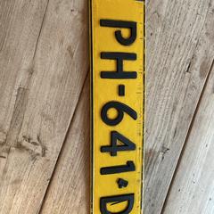 Kentekenplaat an iLost gemeldet