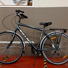 Bizikleta Run&Bike Zwart, gisa salatu by Fietsdepot Hasselt iLost erabiliz
