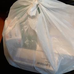 Beutel plastique blanche, gemeldet von TCL über iLost