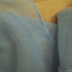 Pañuelo señora azul, gisa salatu by IKEA Valladolid iLost erabiliz