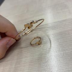 Bijoux goud, vlinder, a été signalé par IKEA Eindhoven utilisant iLost