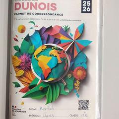 Carnet de correspondance KERFAH, a été signalé par Twisto utilisant iLost