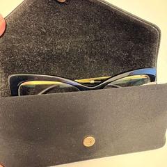 Glasögonfodral med glasögon, rapporterat av Ramada by Wyndham Amsterdam Airport Schiphol med iLost