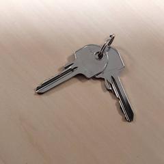 Kľúče, ako bolo nahlásené Centraal magazijn pomocou iLost