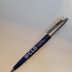 Stift blauw en zilver, gemeldet von Breda University of Applied Sciences Mgr. Hopmansstraat über iLost