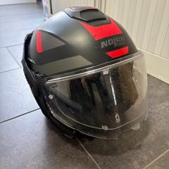 Motorako kaskoa NOLAN N120, gisa salatu by Regio West-Vlaanderen iLost erabiliz