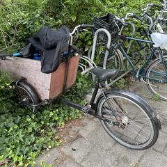 Babboe bakfiets, som rapporterats till iLost