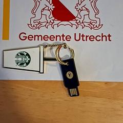 Usb sticka, rapporterat av Gemeente Utrecht med iLost