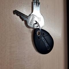 İLost kullanarak IKEA Grenoble tarafından bildirildiği gibi Anahtar Et badge noir