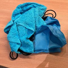 Ručník & Taška Blauw, jak nahlášeno Van der Valk Hotel Deventer pomocí iLost