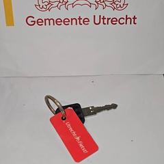 Chave da bicicleta, segundo informou Gemeente Utrecht usando iLost