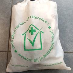 Taška - Stoffen tas, ako bolo nahlásené Centraal magazijn pomocou iLost