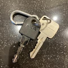 Huissleutel met fietssleutel an iLost gemeldet