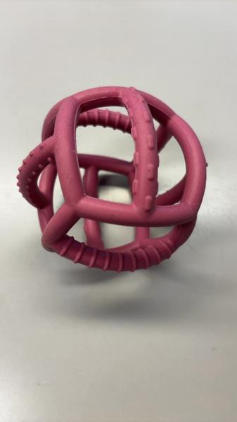 Teething ring roze