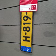 Kentekenplaat an iLost gemeldet